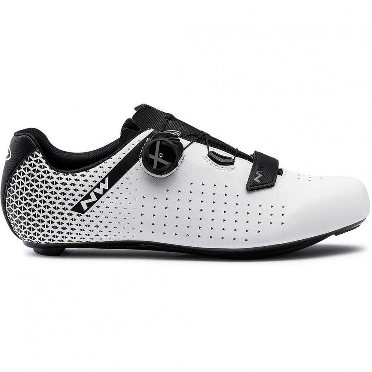 NORTHWAVE CORE PLUS 2 SHOES - WHITE/BLACK