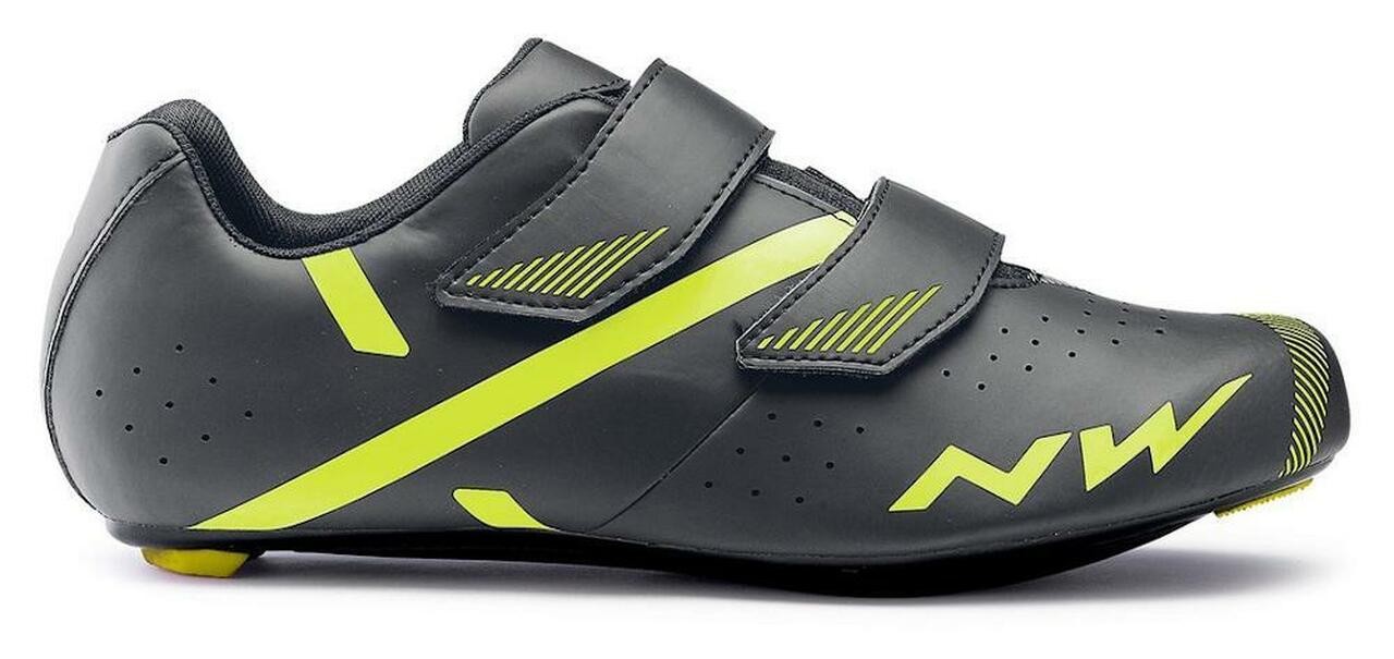 NORTHWAVE JET 2 SHOES ANTHRA/YELLOW FLUO