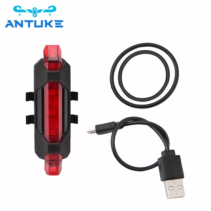 Bicycle Rear LED Light USB Rechargeable